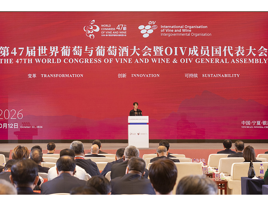 YINCHUAN, OCTOBER 13 /SRNA/ - The World Congress of Vine and Wine and the General Assembly of the International Organization of Vine and Wine /OIV/ opened in Yinchuan, in the Ningxia Hui Autonomous Region.