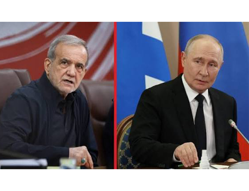MOSCOW, OCTOBER 27 /SRNA – RIA Novosti/ – Russian President Vladimir Putin said he had discussed the developments in the Middle East with Iranian President Masoud Pezeshkian.