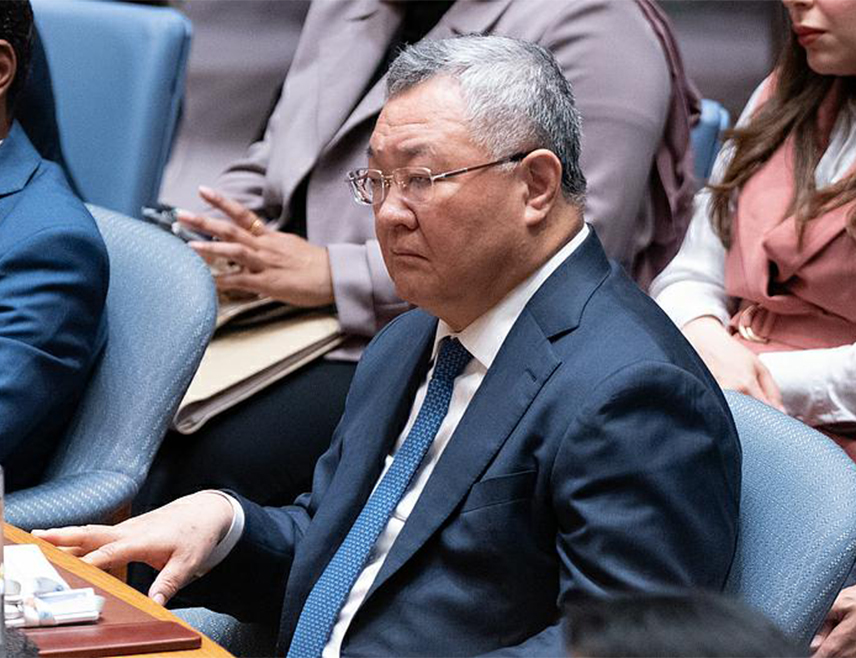 BEIJING, OCTOBER 28 /SRNA/ - China's Ambassador to the UN Fu Cong has called on all parties involved, at an open meeting of the UN Security Council, to make a ceasefire between the US and Iran possible and help them return to the negotiating table, and urged certain members to stop creating new obstacles.
